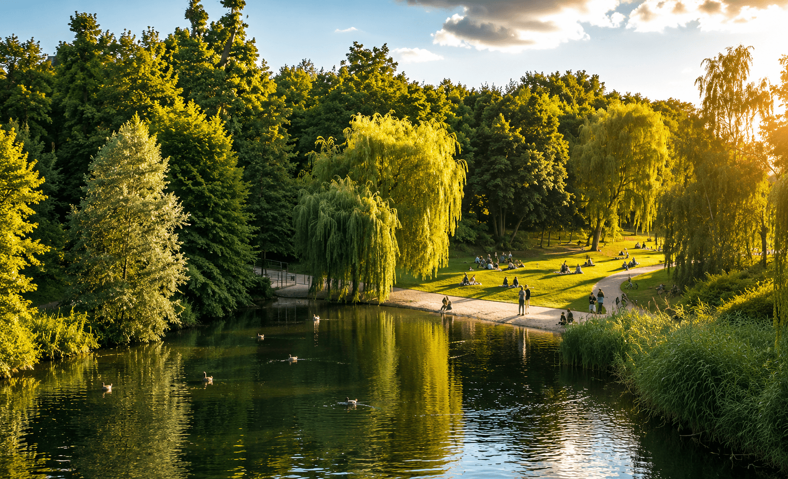 Volkspark Wilmersdorf als grüne Umgebung von LOLA